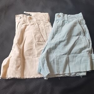 Forever21 Corduroy Shorts Bundle SzSmall